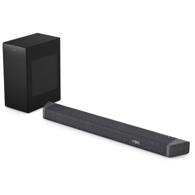 Soundbar PHILIPS TAB7908/10 Czarny 5.1.2-kanałowy, Bezprzewodowy Subwoofer, HDMI eARC, DTS Virtual:X, Dolby True HD