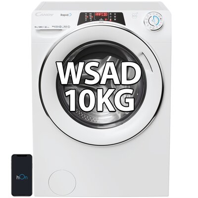 Pralka CANDY RapidÓ RO4106DWMC7 1-S 10kg 1400 obr Quick&Clean