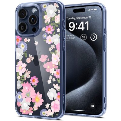 Etui SPIGEN Ultra Hybrid do Apple iPhone 15 Pro Blossom