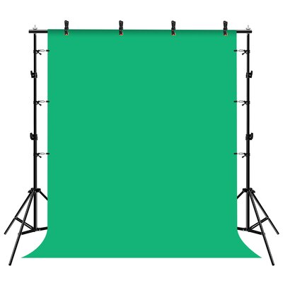 System do mocowania tła fotograficznego PULUZ PKT5204, dwa statywy + poprzeczka 200x200cm