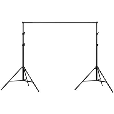System do mocowania tła fotograficznego PULUZ DCA0975, dwa statywy + poprzeczka 200x200cm
