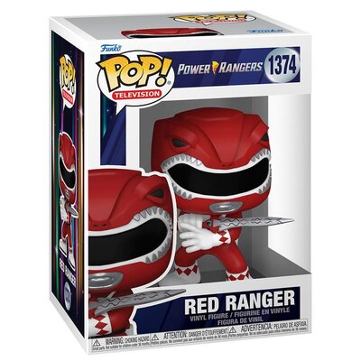 Figurka FUNKO Pop Power Rangers Czerwony
