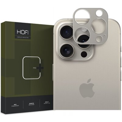 Zdjęcia - Szkło / folia ochronna Titanium Ramka na obiektyw HOFI Alucam Pro+ do Apple iPhone 15 Pro/15 Pro Max Szary 