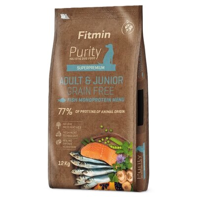 Karma dla psa FITMIN Purity Grain Free Ryba 12 kg