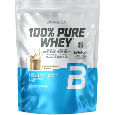 Odżywka białkowa BIOTECH 100 Pure Whey Waniliowo-bourbonowy (900 g)