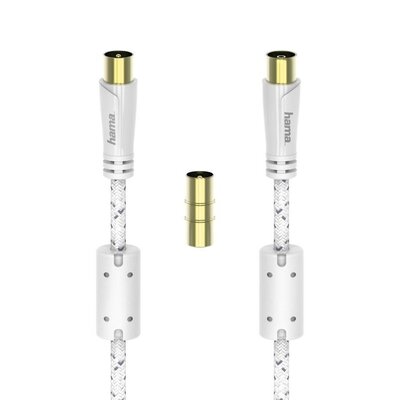 Kabel antenowy gniazdo - wtyk HAMA 122448 5 m