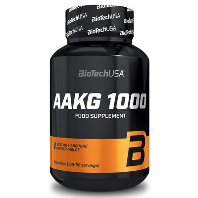 Przedtreningówka BIOTECH AAKG 1000 (100 tabletek)