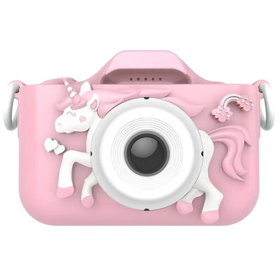 Aparat dla dzieci EXTRALINK Kids Camera H29 Single Różowy, 12 Mpix, Full HD, Wyświetlacz 2.0