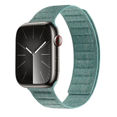 Pasek CRONG Melange do Apple Watch do koperty 38/40/41/42mm Turkusowy
