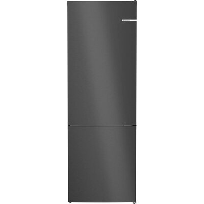 Lodówka BOSCH KGN492XCF No Frost 203cm Czarna