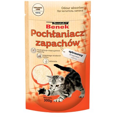 Pochłaniacz zapachu SUPER BENEK Cytrusowy 0.30 kg