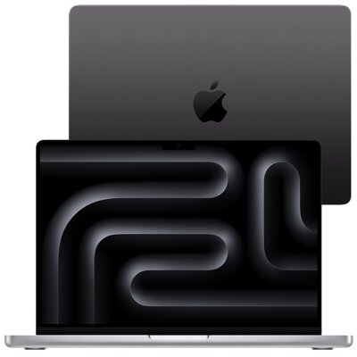 Obraz przedstawiający Laptop APPLE MacBook Pro 2023 14" Retina M3 Max 36GB RAM 1TB SSD macOS Srebrny