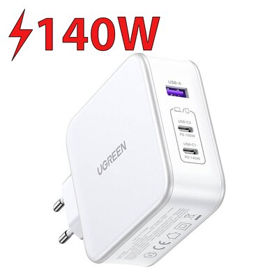 Ładowarka sieciowa UGREEN CD289 140W Biały