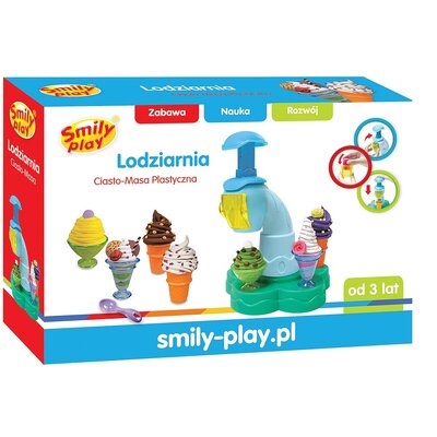 Masa plastyczna SMILY PLAY Lodziarnia SP83686