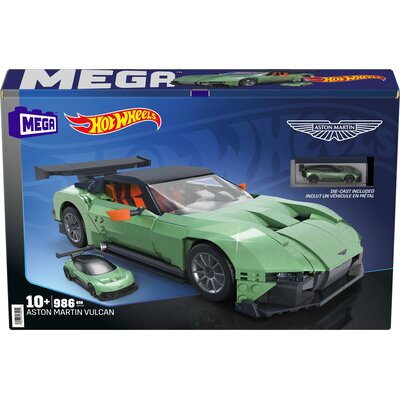 Zdjęcia - Klocki MEGA Bloks  plastikowe MEGA Hot Wheels Aston Martin Vulcan HMY97 