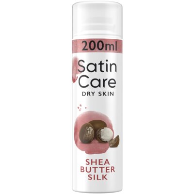 Żel do golenia GILLETTE Satin Care Shea Butter Silk 200 ml