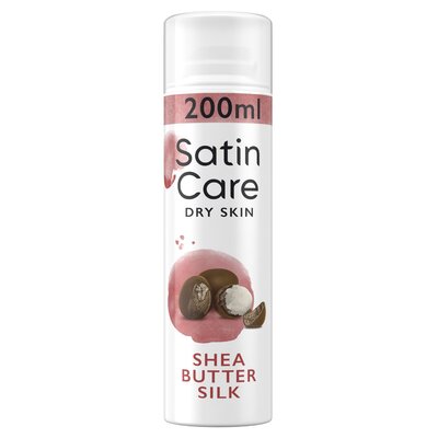 Żel do golenia GILLETTE Satin Care Shea Butter Silk 200 ml