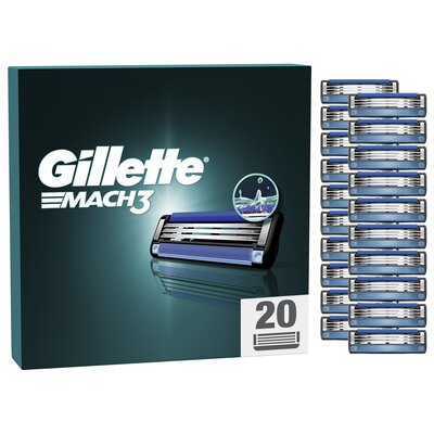Ostrza do golarki GILLETTE Mach3 (20 sztuk)