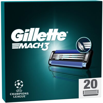 Ostrza do golarki GILLETTE Mach3 (20 sztuk)