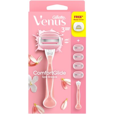 Golarka GILLETTE Venus Comfortglide Spa Breeze + 4 ostrza