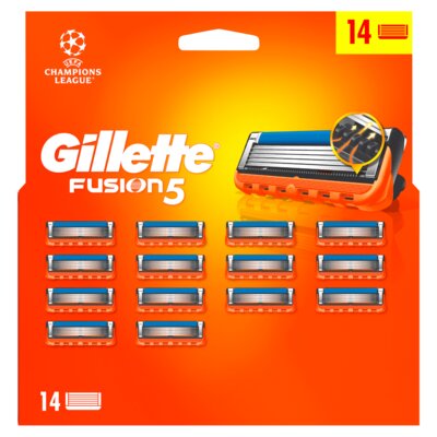 Ostrza do golarki GILLETTE Fusion5 (14 sztuk)