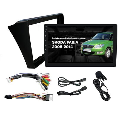 Radio samochodowe VORDON HX-100 Dedykowane do Skoda Fabia 2008-2014