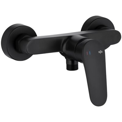 Bateria natryskowa KFA ARMATURA Otava 5556-010-81 Czarny
