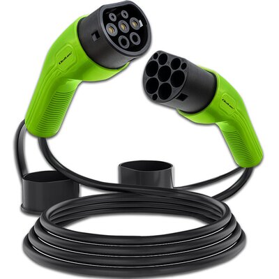 Kabel do ładowania samochodu elektrycznego QOLTEC 52473 Typ 2 11kW
