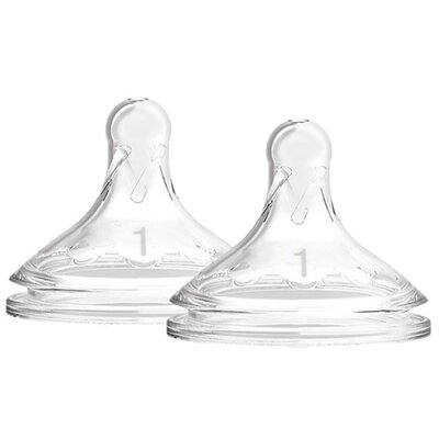 Smoczek DR BROWNS Natural Flow Poziom 1 0 m+ (2 sztuki)