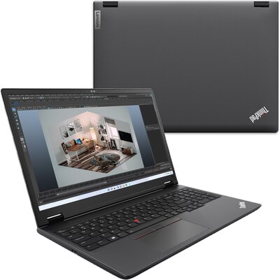 Laptop LENOVO ThinkPad P16v Gen 1 16" IPS R9PRO-7940HS 32GB RAM 1TB SSD RTX2000 Ada Windows 11 Professional