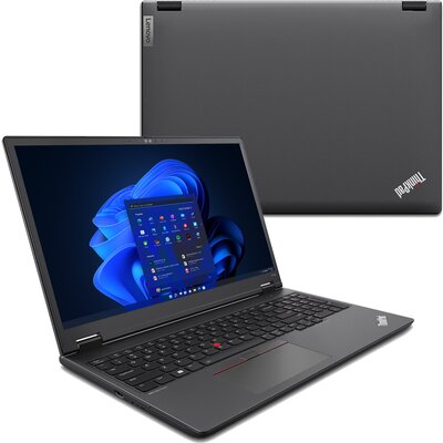 Laptop LENOVO ThinkPad P16v Gen 1 16" IPS R7PRO-7840HS 16GB RAM 512GB SSD RTXA1000 Windows 11 Professional