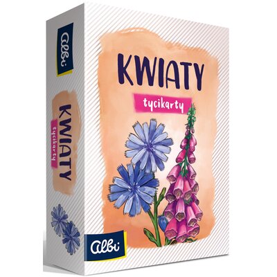 Gra karciana ALBI Tycikarty Kwiaty 21729