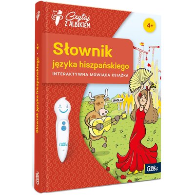 Książka Czytaj z Albikiem Słownik języka hiszpańskiego Martina Tihelová (twarda okładka)
