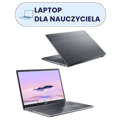 Obraz przedstawiający Laptop ACER Chromebook Plus 514 14" IPS R5-7520C 8GB RAM 256GB SSD ChromeOS