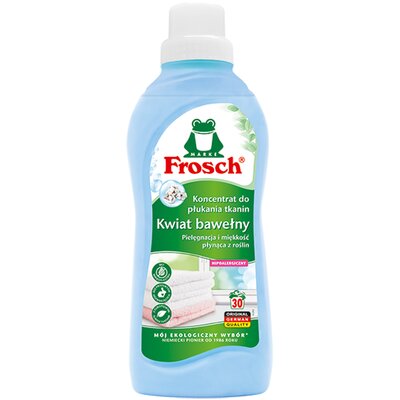 Koncentrat do płukania FROSCH Kwiat bawełny 750 ml