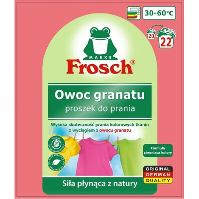 Proszek do prania FROSCH Owoc Granatu 1.45 kg