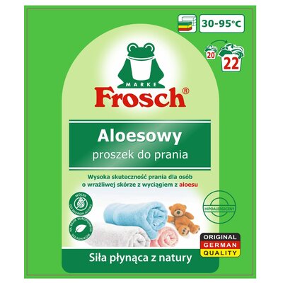 Proszek do prania FROSCH Aloesowy 1.45 kg Uniwersalny
