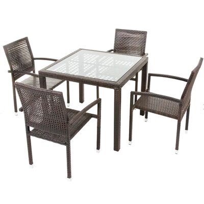 Zestaw mebli ogrodowych PATIO Loretta 47896 Brązowy