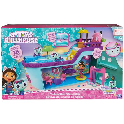 Zestaw figurek SPIN MASTER Koci Domek Gabi Statek Syrenokotki 6068572