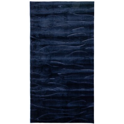 Dywan wewnętrzny MULTIDECOR Alaska Fale 80 x 150 cm Granatowy