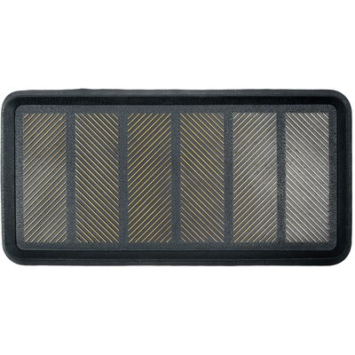 Ociekacz MULTIDECOR Scraper Czarno-złoty 40 x 80 cm