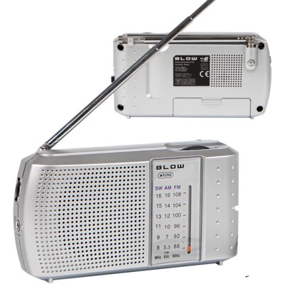 Radio BLOW RA7 Analogowe Przenośne Szary