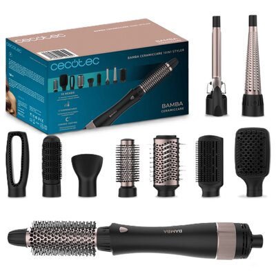 Suszarko-lokówka CECOTEC Bamba CeramicCare 10w1 Styler 30 mm 1000 W