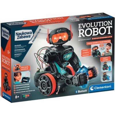 Robot zdalnie sterowany CLEMENTONI Naukowa zabawa Evolution Robot 2.0 50818