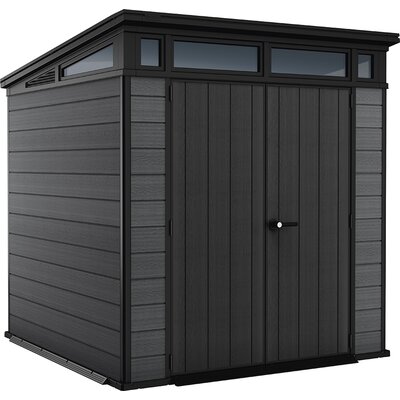 Domek narzędziowy KETER Cortina 255044 7X7 Szary 216 x 218 x 226 cm