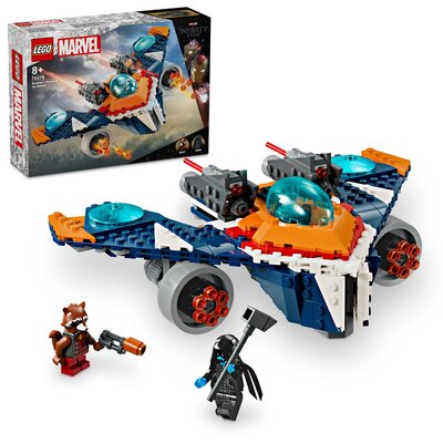 LEGO 76278 Marvel Warbird Rocketa vs. Ronan