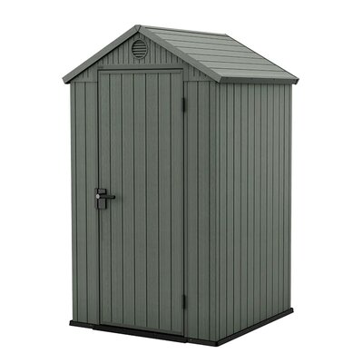 Domek narzędziowy KETER Darwin 259004 4X4 Zielony 125.8 x 117 x 205 cm
