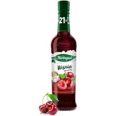 Syrop do herbaty HERBAPOL Owocowa Spiżarnia Wiśnia 420 ml