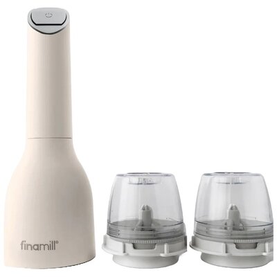 Młynek do przypraw FINAMILL Battery Kremowy