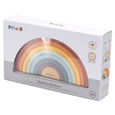 Zabawka edukacyjna VIGA PolarB Układanie tęczy 44220